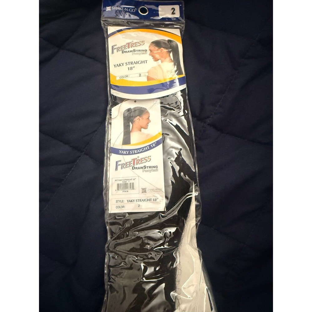 Freetress Drawstring Ponytail Yaky Straight 18" - Color 2